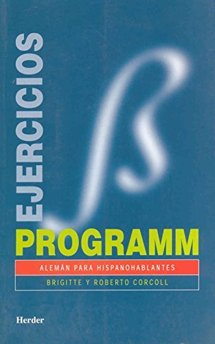 Books Programm. Ejercicios/soluciones