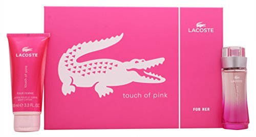 Belleza Set Regalo Lacoste Touch of PInk contiene Eau De Toilette 30ml e