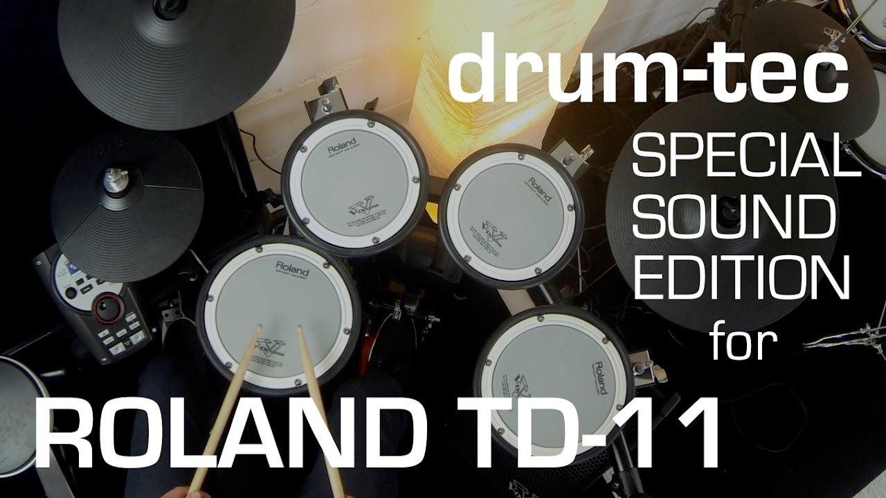 Moda Roland V-Drums TD-11 Kit Examples: Dirk Brand - YouTube