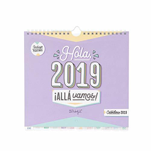 Libro Mr. Wonderful - Calendario pared hola