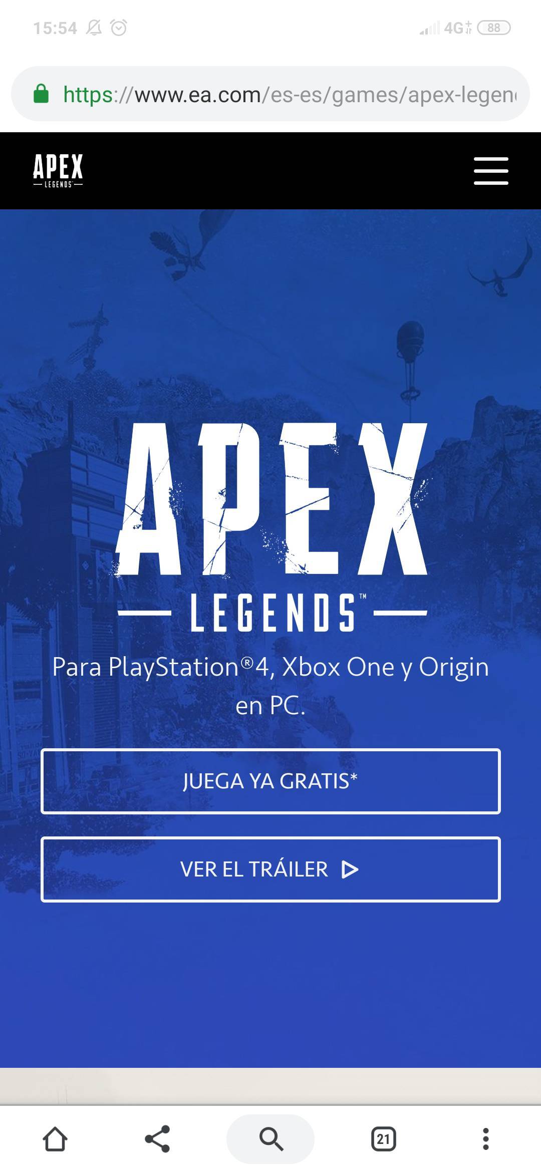 Videojuegos Apex Legends