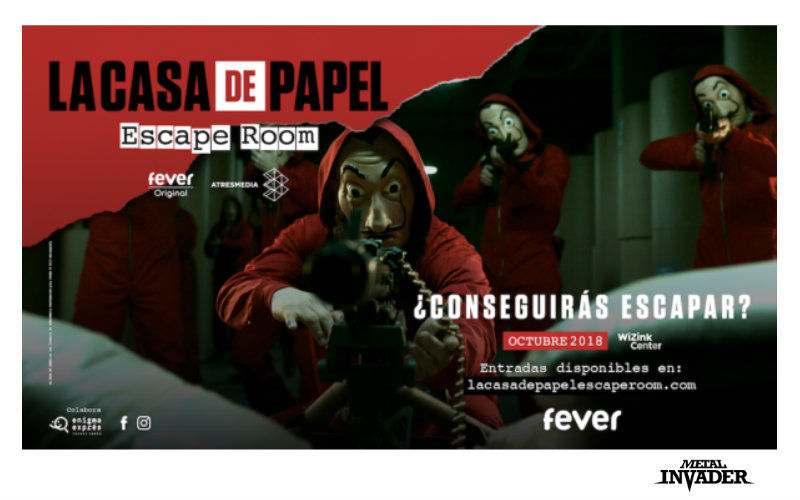 Place La Casa de Papel - Escape Room