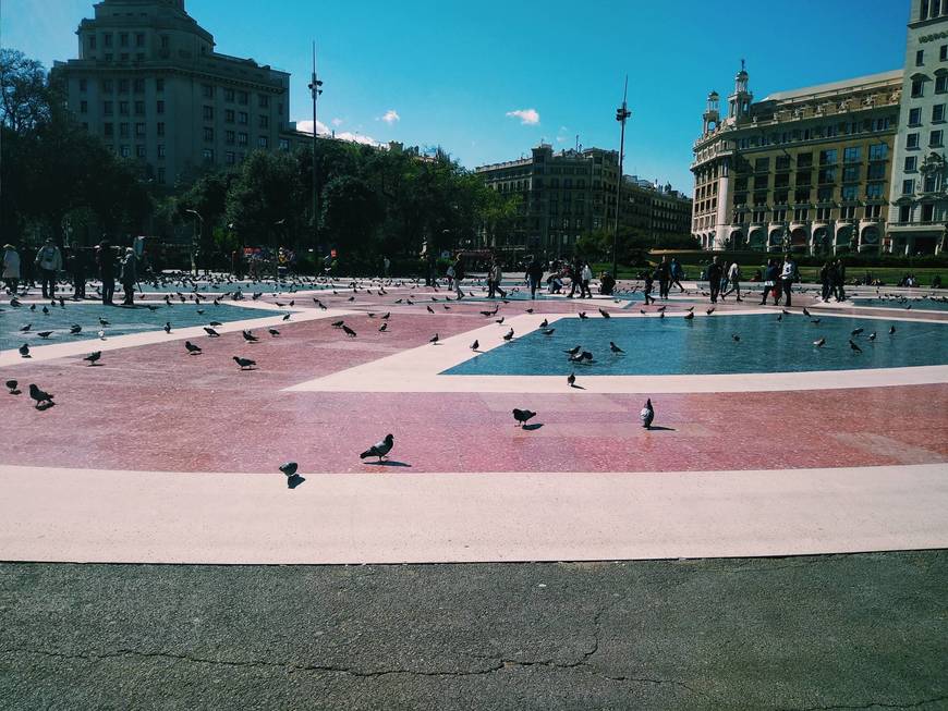 Lugar Plaza Catalunya