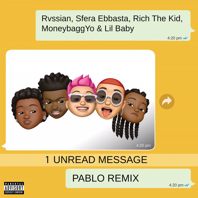 Pablo (with Sfera Ebbasta & Rich The Kid feat. Moneybagg Yo & Lil Baby) - Remix