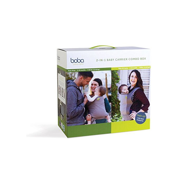 Product Boba Carrier 2 Combo Box - Pack de 2 portabebés, incluye Boba