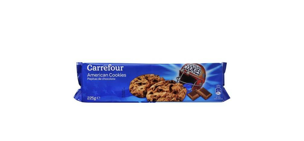 Productos Galletas con pepitas de chocolate Carrefour 225 g