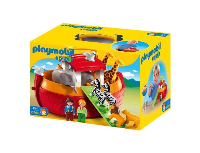 Products Playmobil 1.2.3 - Arca de Noé, forma de maletín