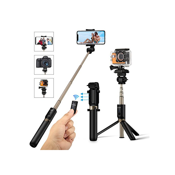 Electronic Palo Selfie Trípode con Control Remoto para Cámara Gopro iPhone 8 7