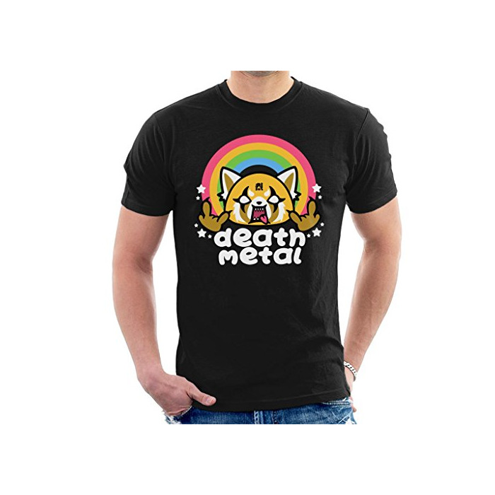 Social Cloud City 7 Death Metal Aggretsuko Men's T-Shirt