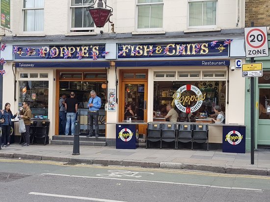 Restaurantes Poppies Fish & Chips Kiosk