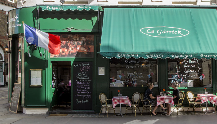 Restaurants Le Garrick - Covent Garden