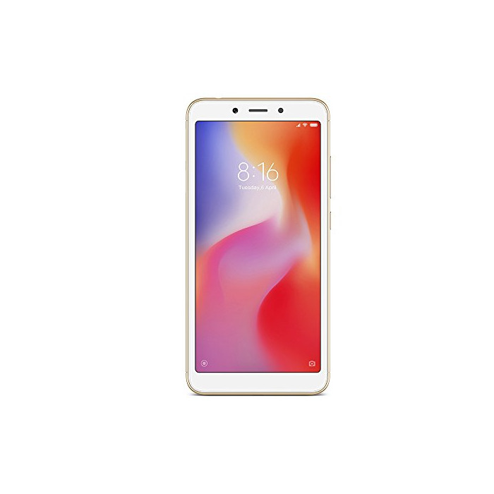 Electrónica Xiaomi Redmi 6A 5.45" SIM Doble 4G 2GB 16GB 3000mAh Oro -