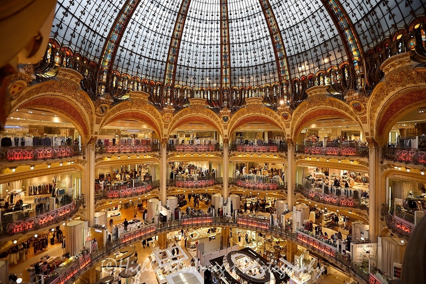 Lugar Galeries Lafayette Haussmann