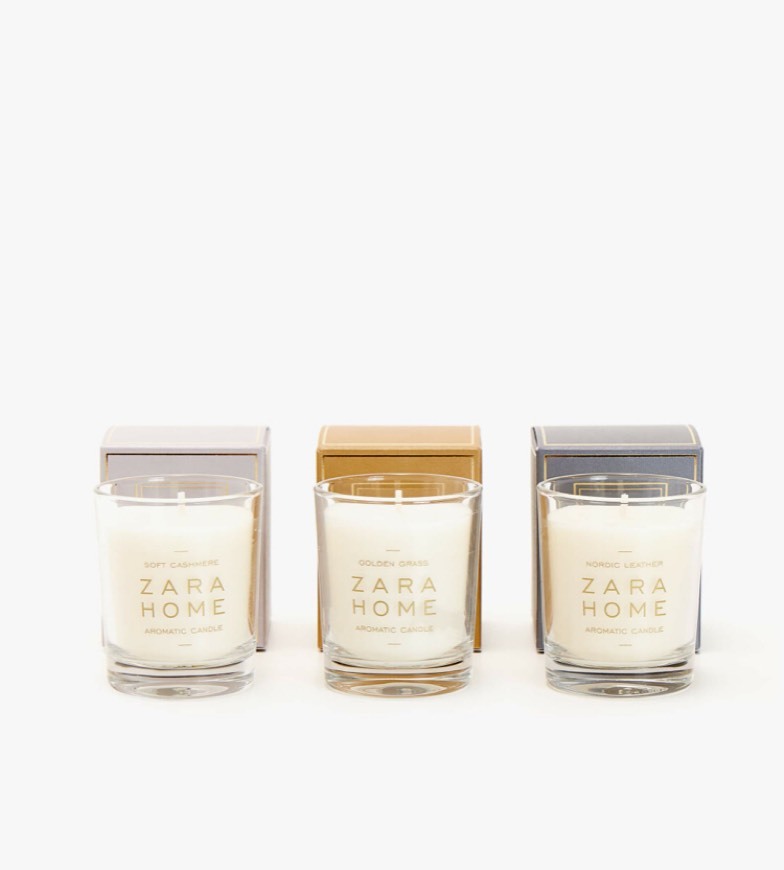 Velas Zara Home