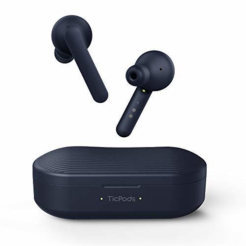 Electronic Mobvoi TicPods Free Son Auriculares Bluetooth inalámbricos auténticos con Estuche de Carga