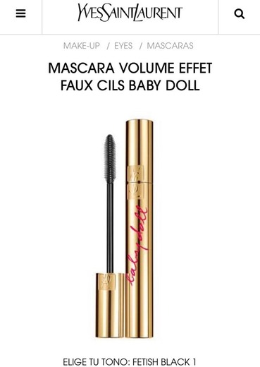 Mascara Volume Effet Faux Cils