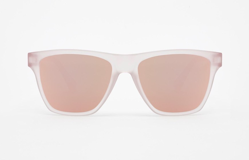 Productos Gafas de sol Hawkers Frozen Rose Gold ONE LS con lente rosa