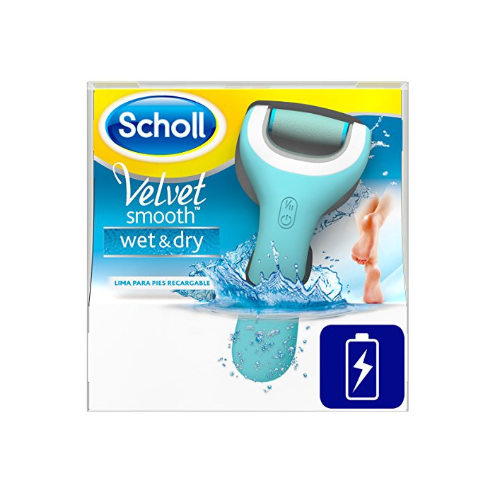 Belleza Scholl Lima Electrónica para Durezas Pies Velvet Smooth Wet&Dry