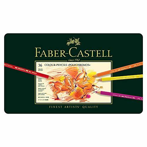 Elemento de la categoría hogar Faber-Castell 110036 - Lápices de colores en estuche de metal