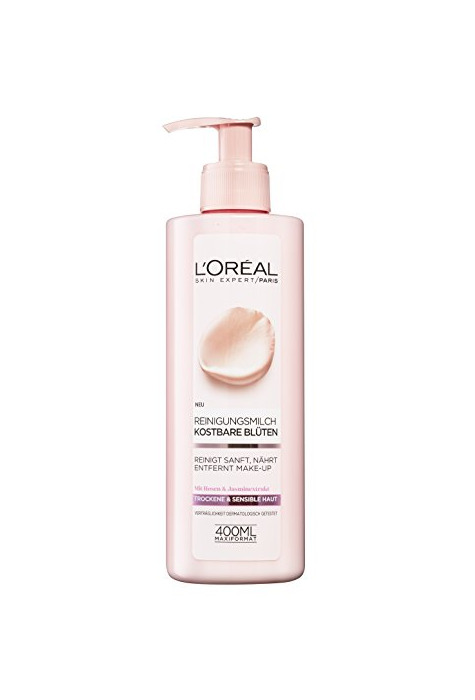Social Leche limpiadora L'Oréal Paris de flores, 3 unidades