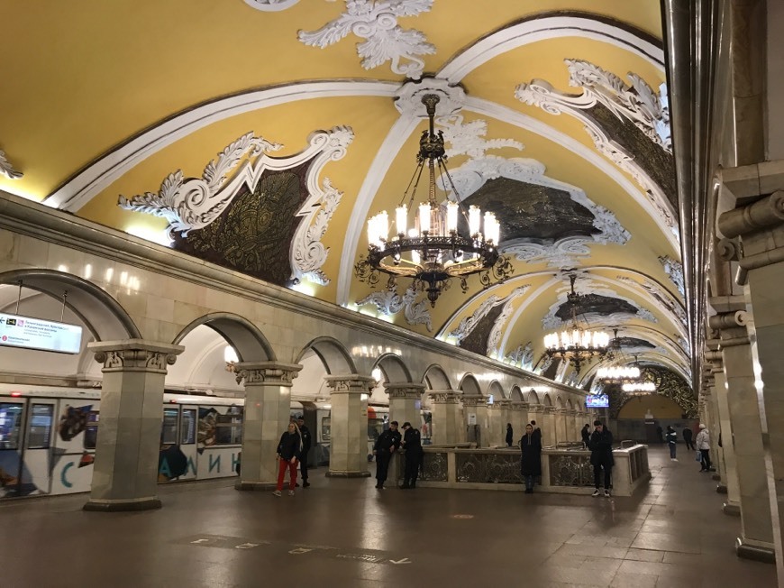 Lugares Metro Moscu