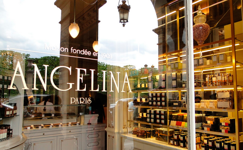 Restaurants Angelina Paris