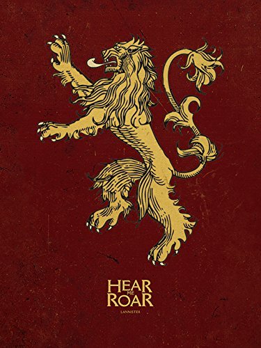 Home Pyramid International Game of Thrones - Canvas Lannister