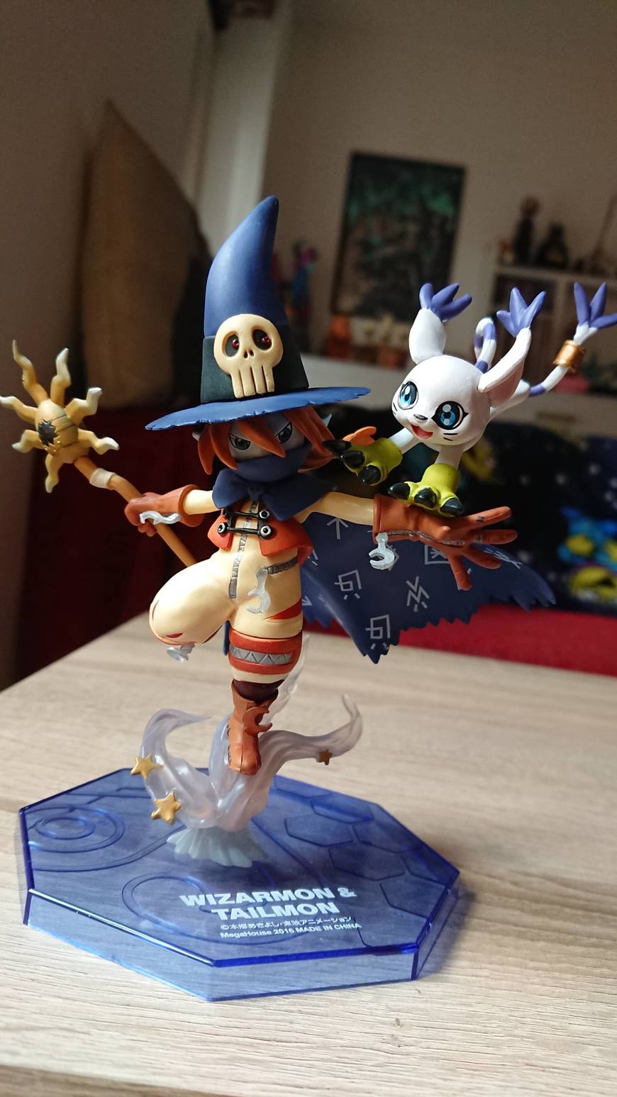 Productos Figura de Wizarmon y Gatomon 