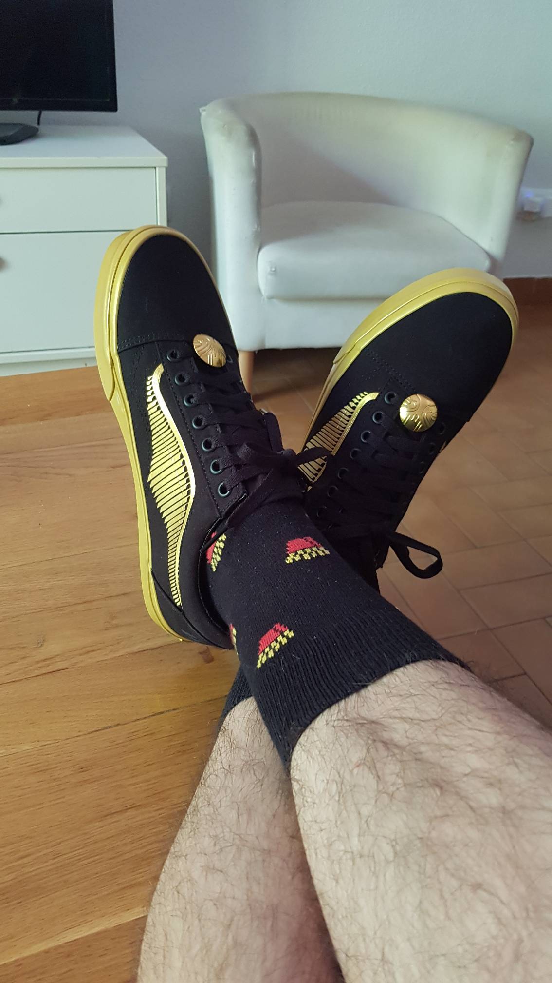 Fashion Zapatillas Golden Snitch Old Skool de Vans x HARRY POTTER ...