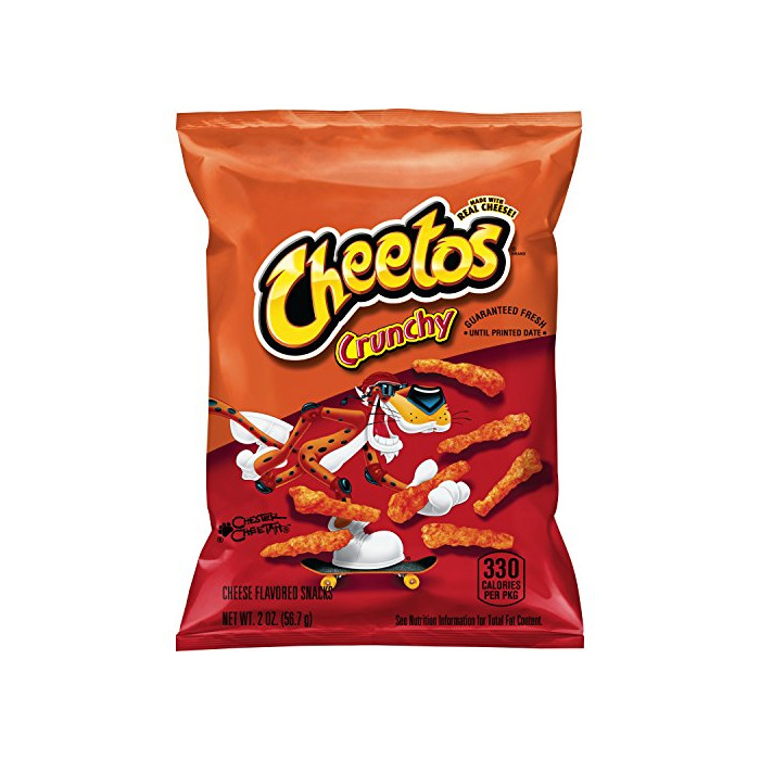 Producto Cheetos Cheese Snacks, Crunchy, 2-Ounce Large Single Serve Bags