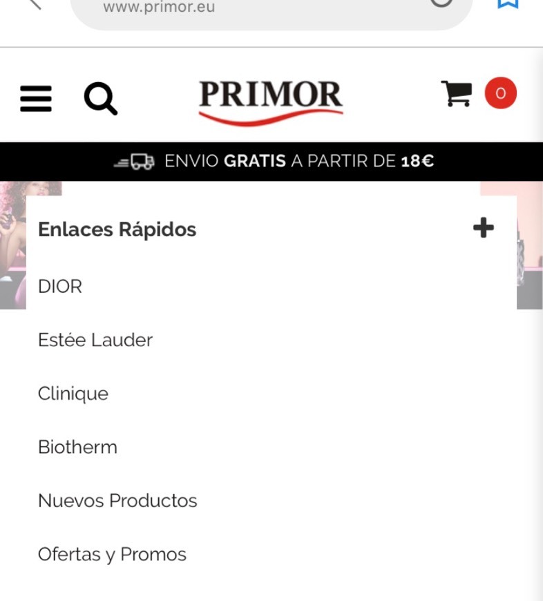 Moda Comprar Maquillaje online - Perfumerías Primor