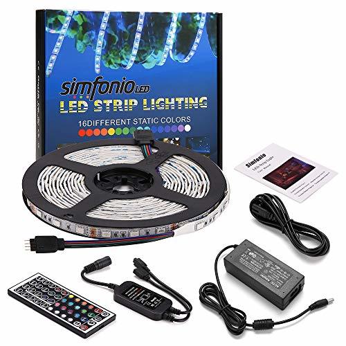 Elemento de la categoría hogar Simfonio Tiras Led RGB 5 Metros 300 Leds 5050 SMD Tira LED