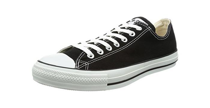 Fashion Converse Chuck Tailor All Star Zapatillas de lona, Unisex, Negro