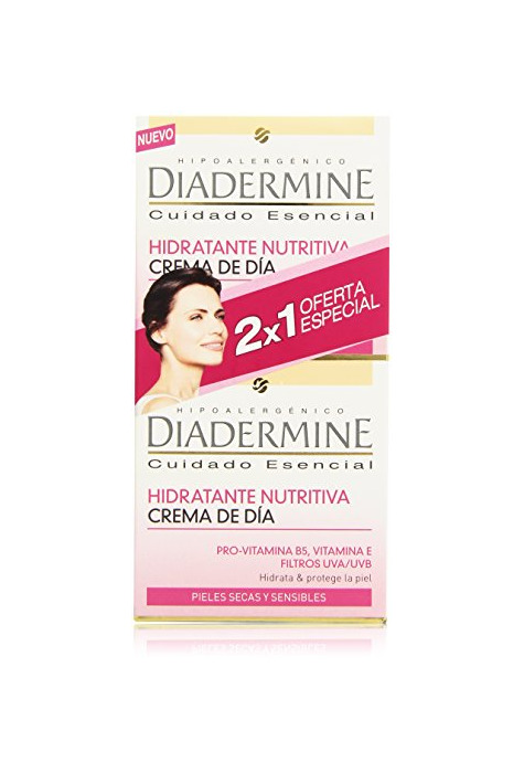 Belleza Diadermine Hidratante Nutritiva Crema de Día - Pack de 2 x 50