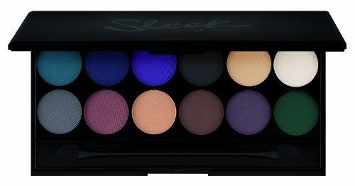 Belleza Maquillaje Sleek i-Divine paleta de sombra de ojos Ultramatte V2 con espejo 13.2 g