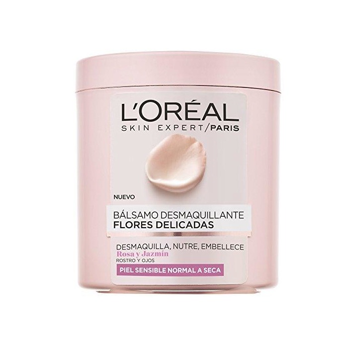 Beauty L'Oreal Paris Flores Delicadas Bálsamo Desmaquillante Piel Sensible, Normal a Seca