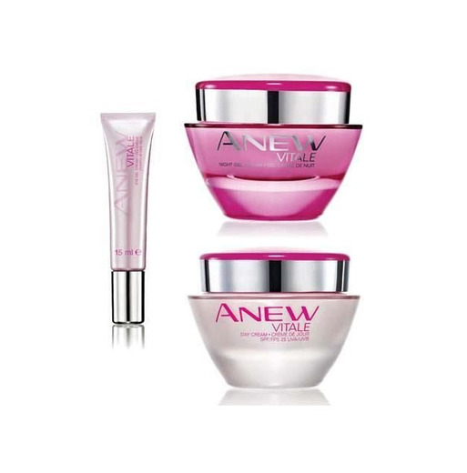 Avon Anew vitale 25 + para el cuidado de la piel completa gama
