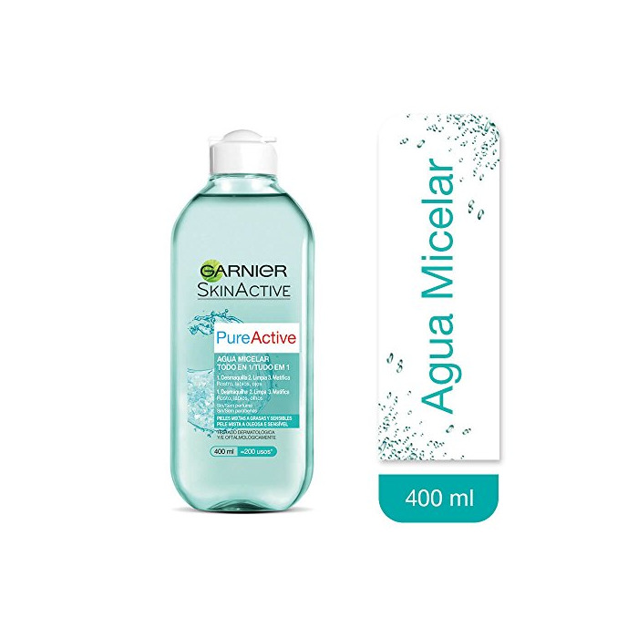 Social Garnier Skin Active - Pure Active Mat Control Agua Micelar
