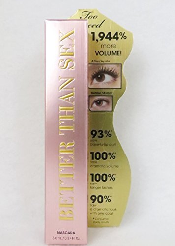 Belleza Too Faced Better Than Sex Mascara Black 0.27 oz by Too Faced