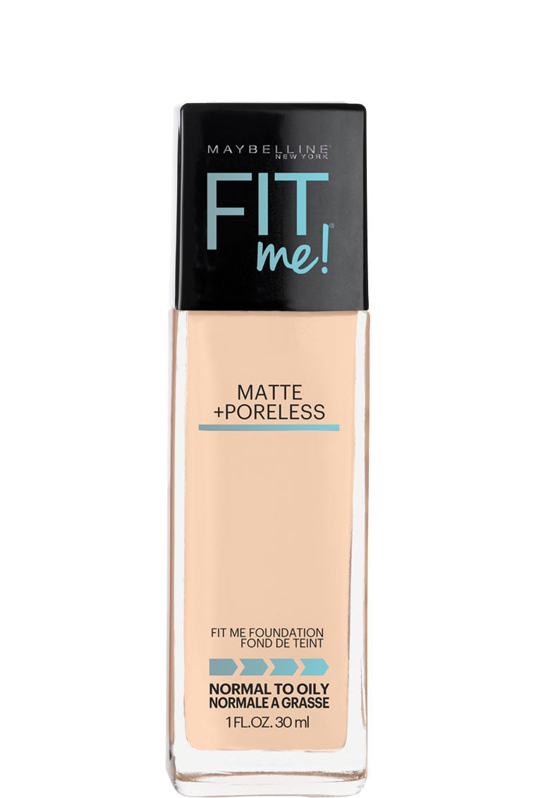 Moda Fit Me Matte & Poreless Foundation Makeup - Maybelline