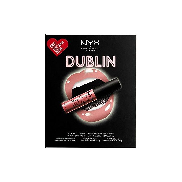 Beauty Kit Dublín de labial, sombra de ojos y coloretes, de Nyx