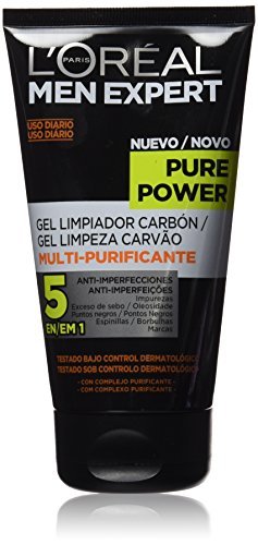 Belleza L'Oréal Paris Men Expert Gel Limpiador Carbón Pieles Rebeldes Pure Power