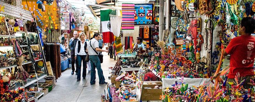 Mercado Artesanal mexicano