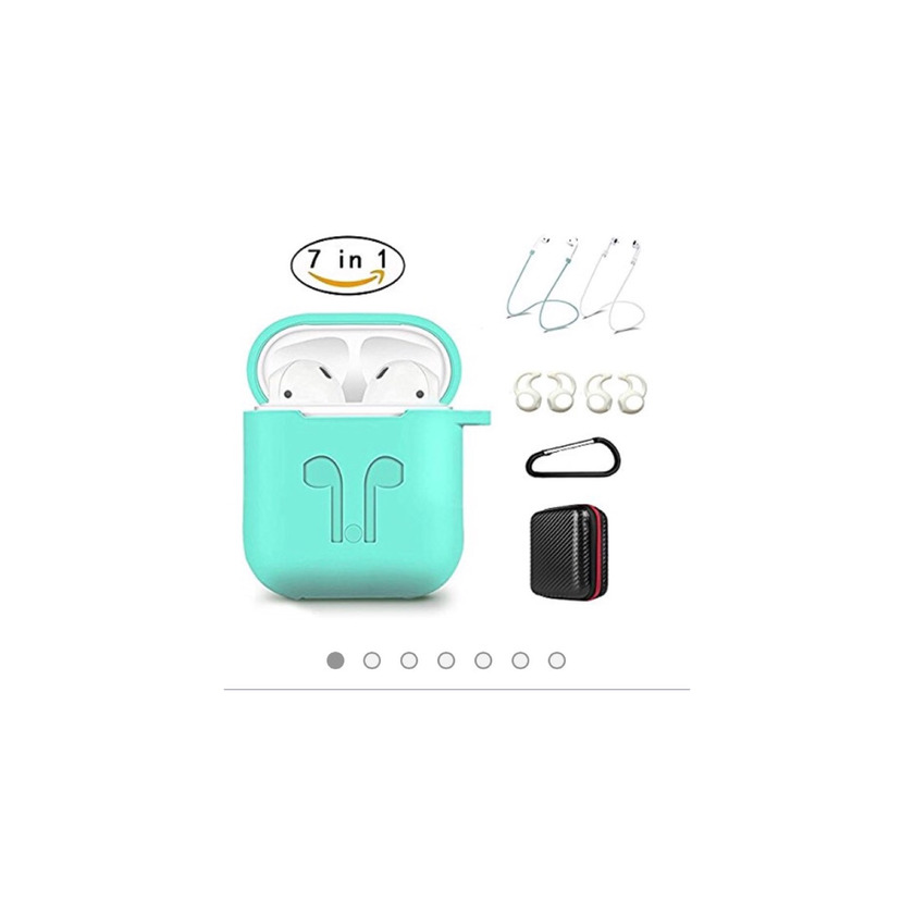 Auntwhale AirPods Wireless Bluetooth Headset Case Proteja su Apple AirPods