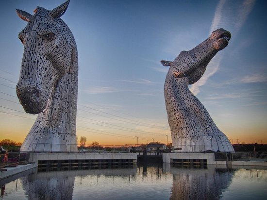 Lugar The Kelpies