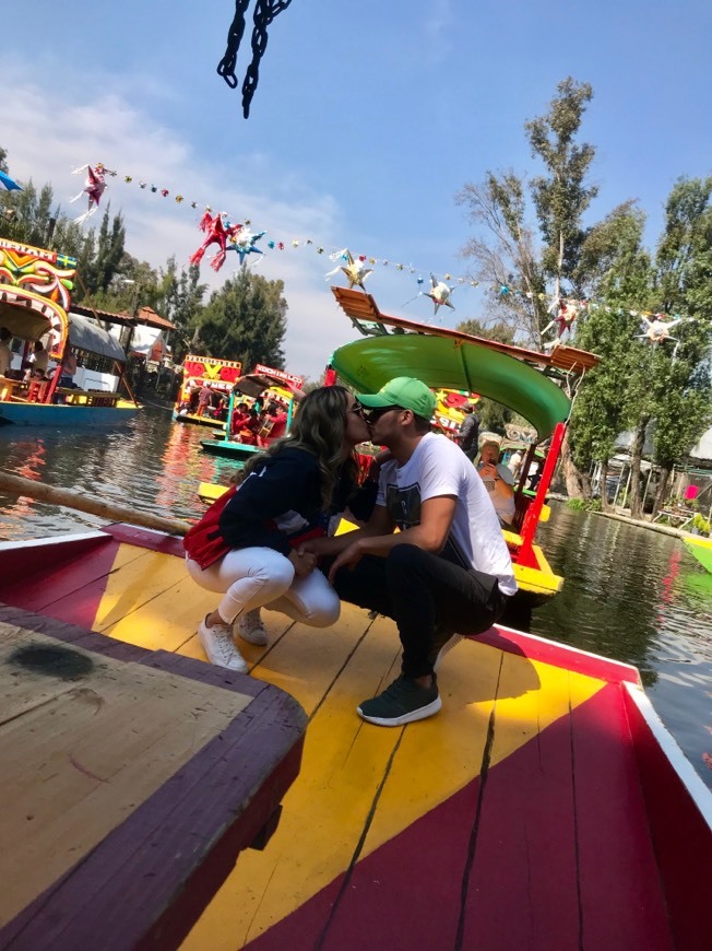 Lugar Trajineras Xochimilco magico