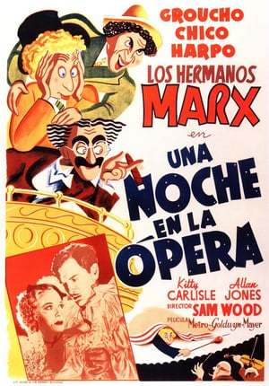 Película Una noche en la ópera