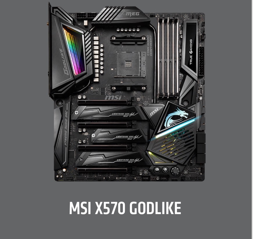 Product MSI X570 GODLIKE