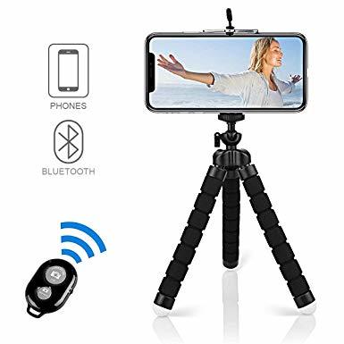 Social Alfort Mini Trípode, Trípode Móvil Flexible 360° Rotación