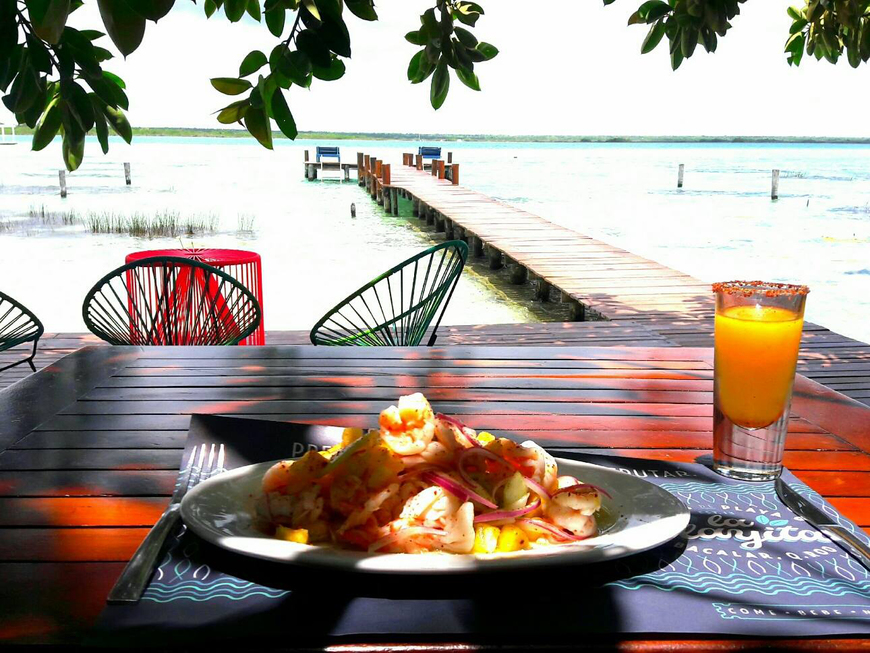 Restaurantes La Playita Bacalar